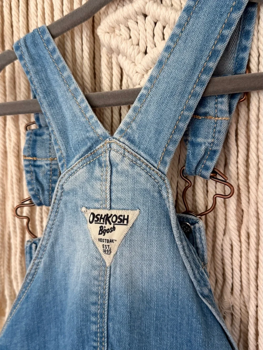 Oshkosh Denim Overalls — Blue